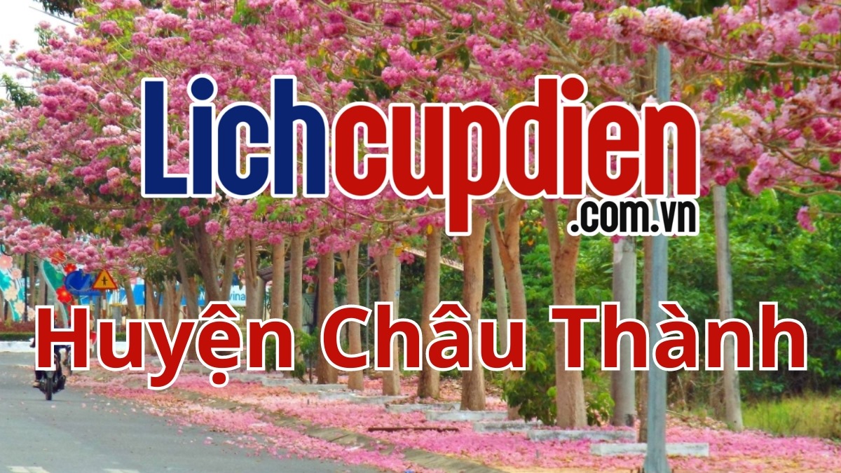 Lịch cúp điện huyện Châu Thành Sóc Trăng