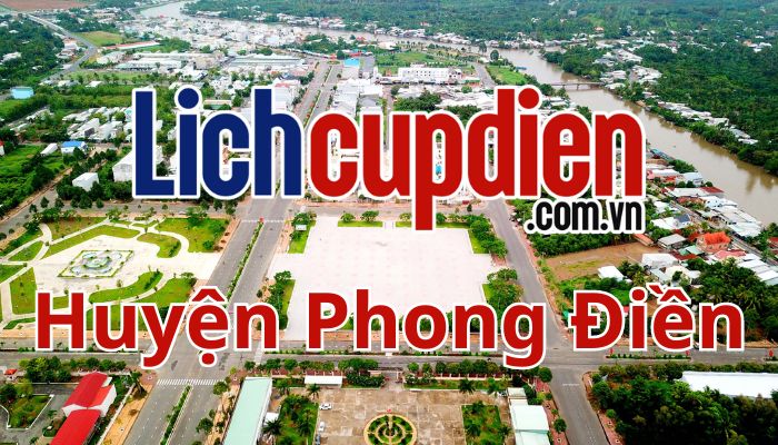 lịch cúp điện huyện Phong Điền