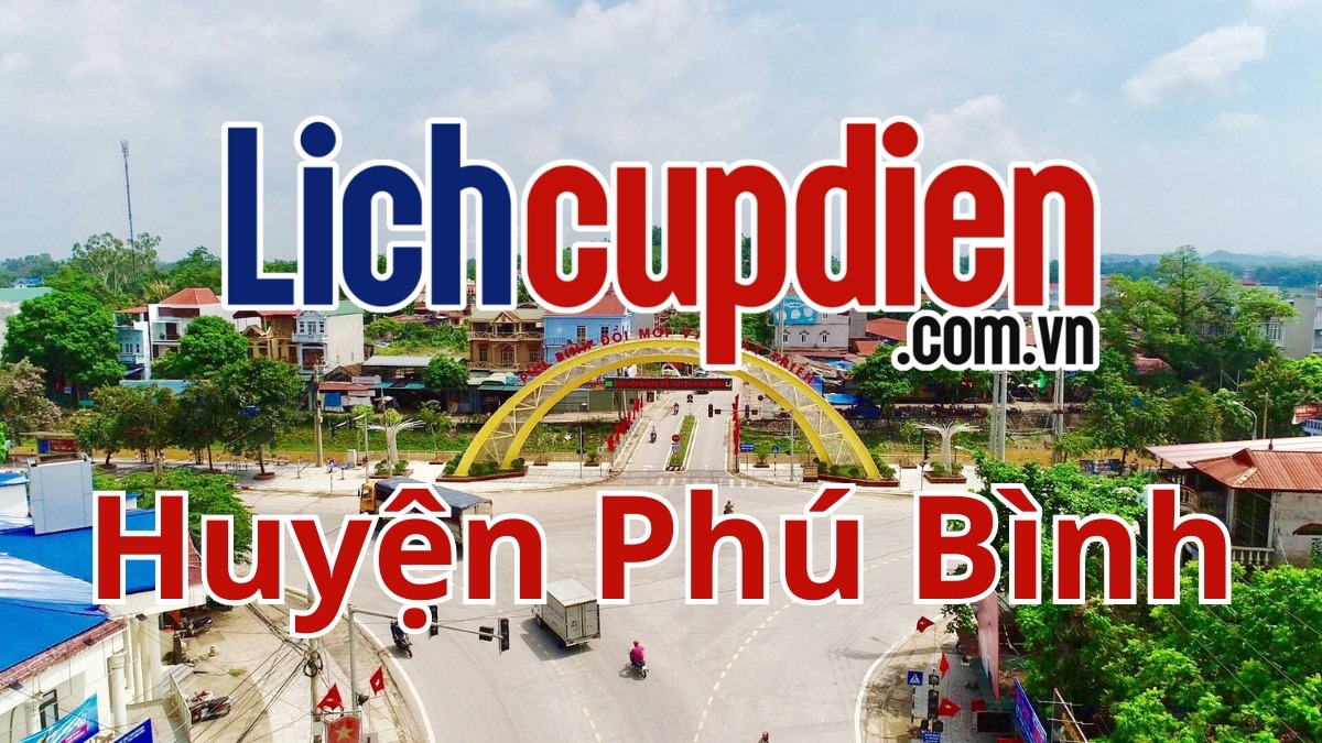 Lịch cúp điện huyện Phú Bình