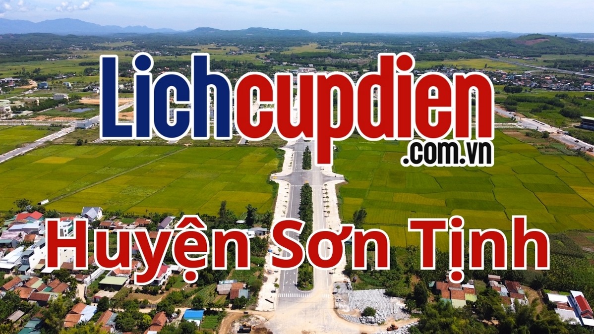 Lịch cúp điện Huyện Sơn Tịnh