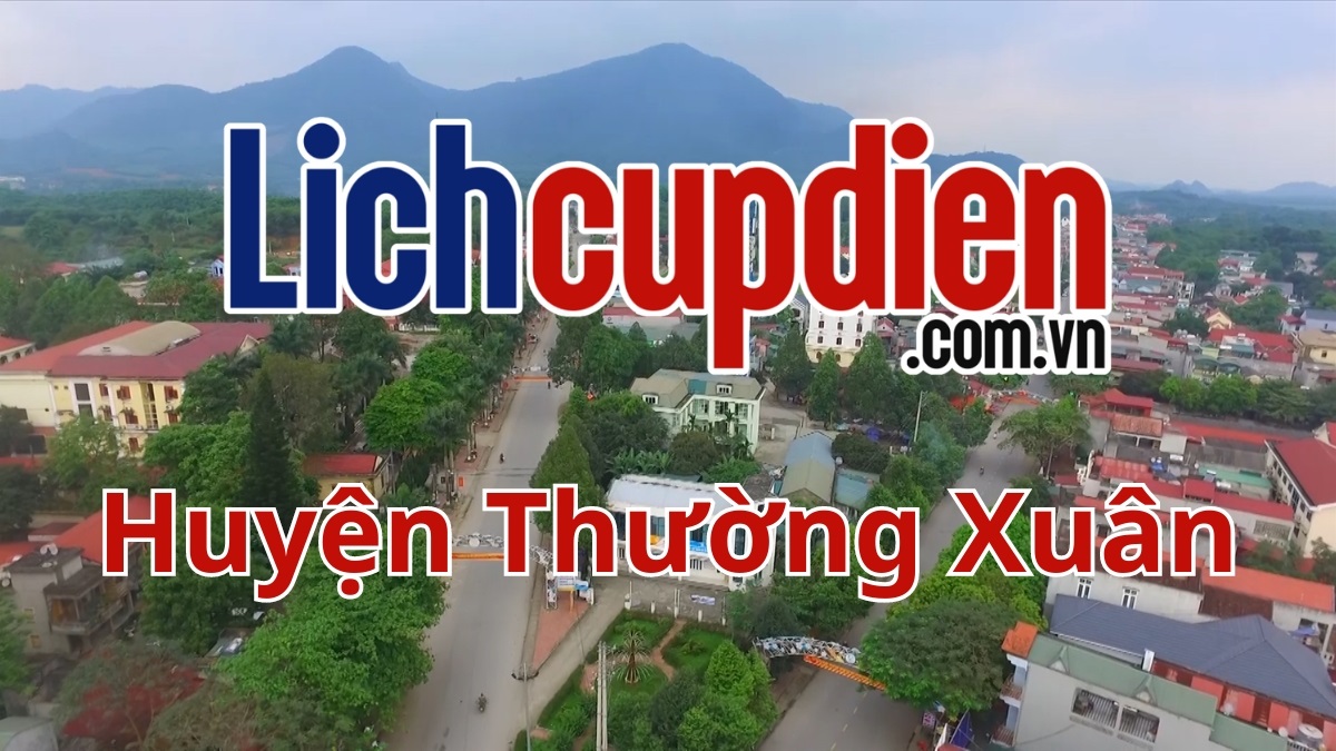 Lịch cúp điện Huyện Thường Xuân