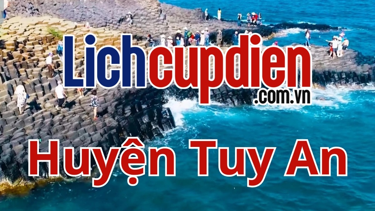 Lịch cúp điện huyện Tuy An